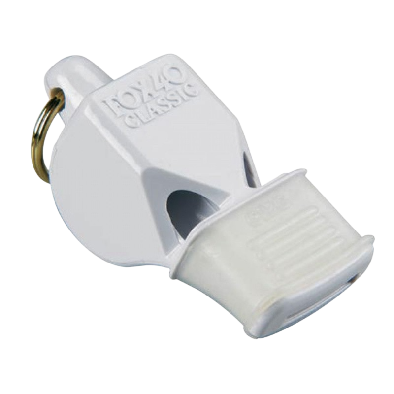 Front of zip tote bag with white canvas, black canvas straps and handle, and black zipper pulls.