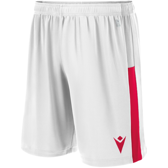 Front of zip tote bag with white canvas, black canvas straps and handle, and black zipper pulls.