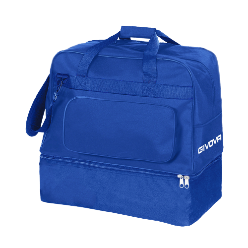 Front of zip tote bag with white canvas, black canvas straps and handle, and black zipper pulls.