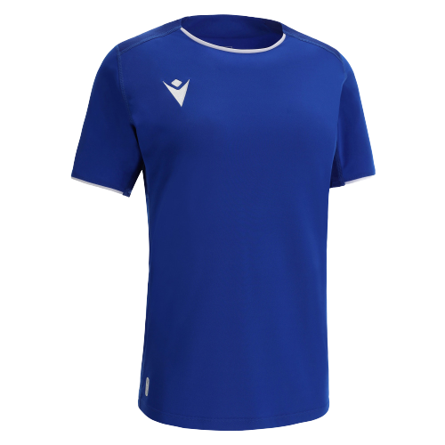 Front of zip tote bag with white canvas, black canvas straps and handle, and black zipper pulls.