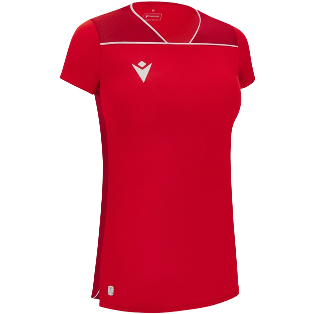 Front of zip tote bag with white canvas, black canvas straps and handle, and black zipper pulls.