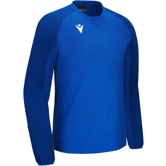 Front of zip tote bag with white canvas, black canvas straps and handle, and black zipper pulls.