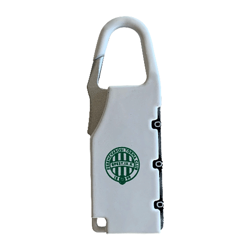 Front of zip tote bag with white canvas, black canvas straps and handle, and black zipper pulls.