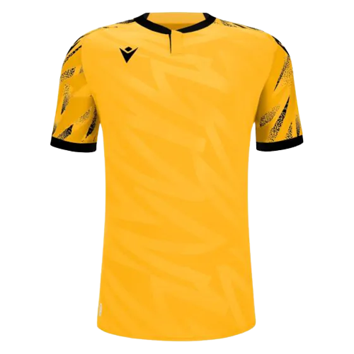 Front of zip tote bag with white canvas, black canvas straps and handle, and black zipper pulls.