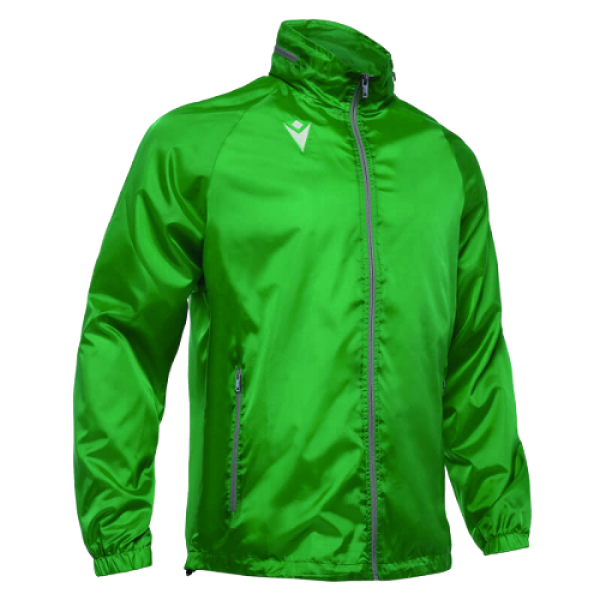 Front of zip tote bag with white canvas, black canvas straps and handle, and black zipper pulls.