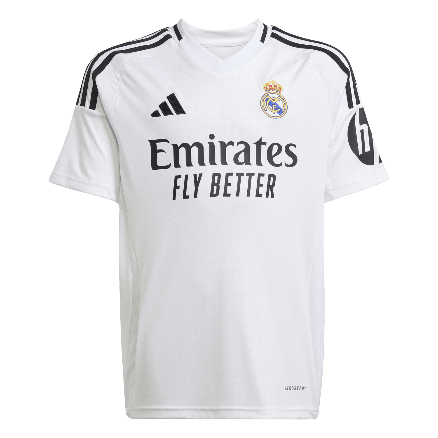 Front of zip tote bag with white canvas, black canvas straps and handle, and black zipper pulls.