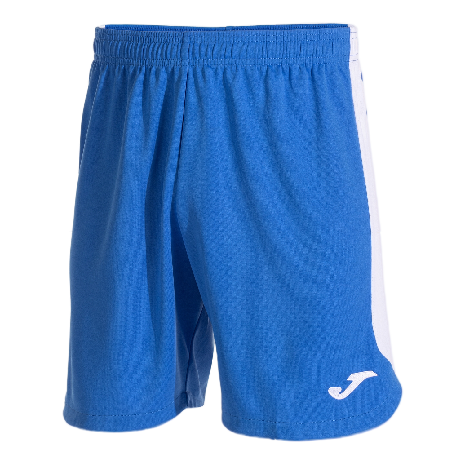 Front of zip tote bag with white canvas, black canvas straps and handle, and black zipper pulls.