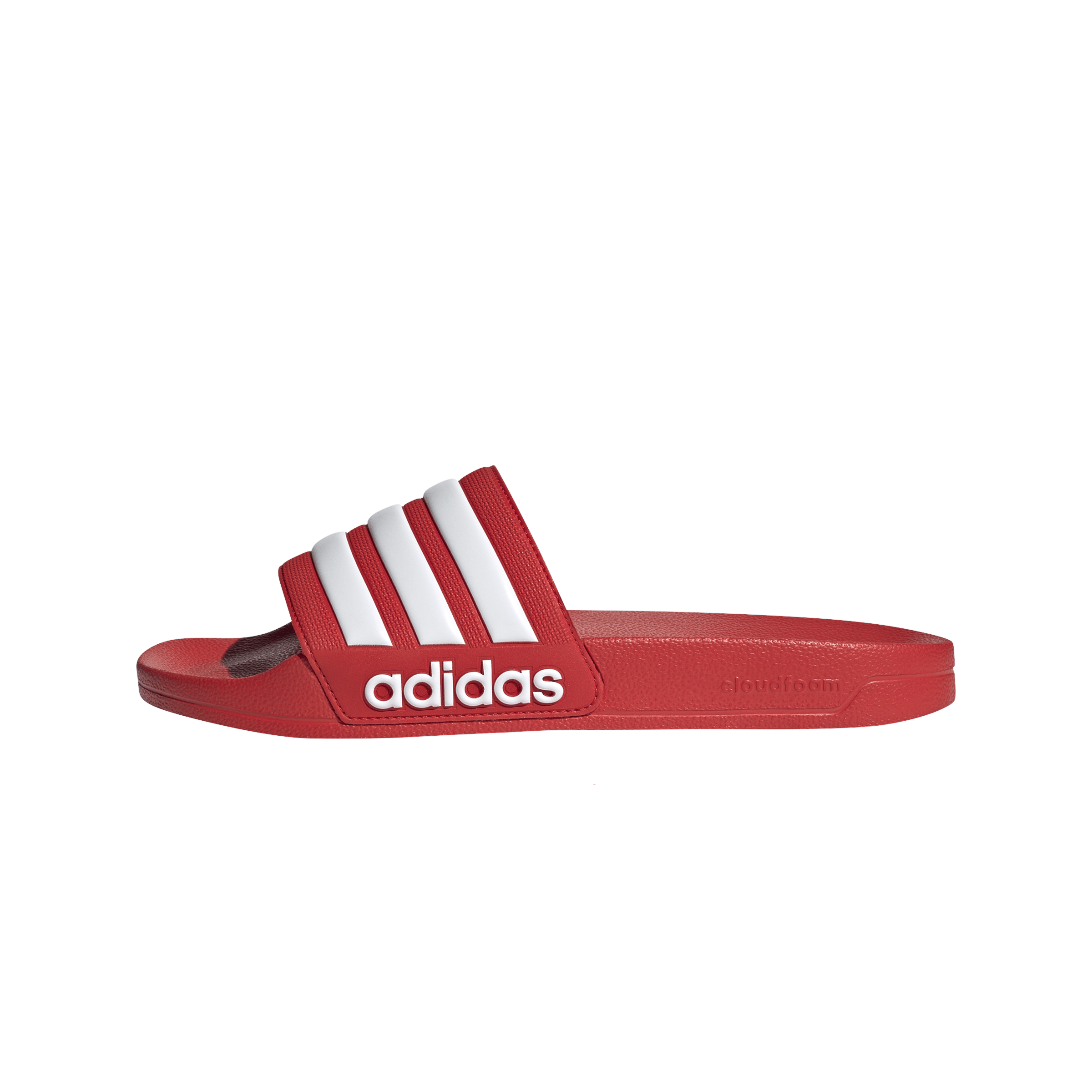 Front of zip tote bag with white canvas, black canvas straps and handle, and black zipper pulls.