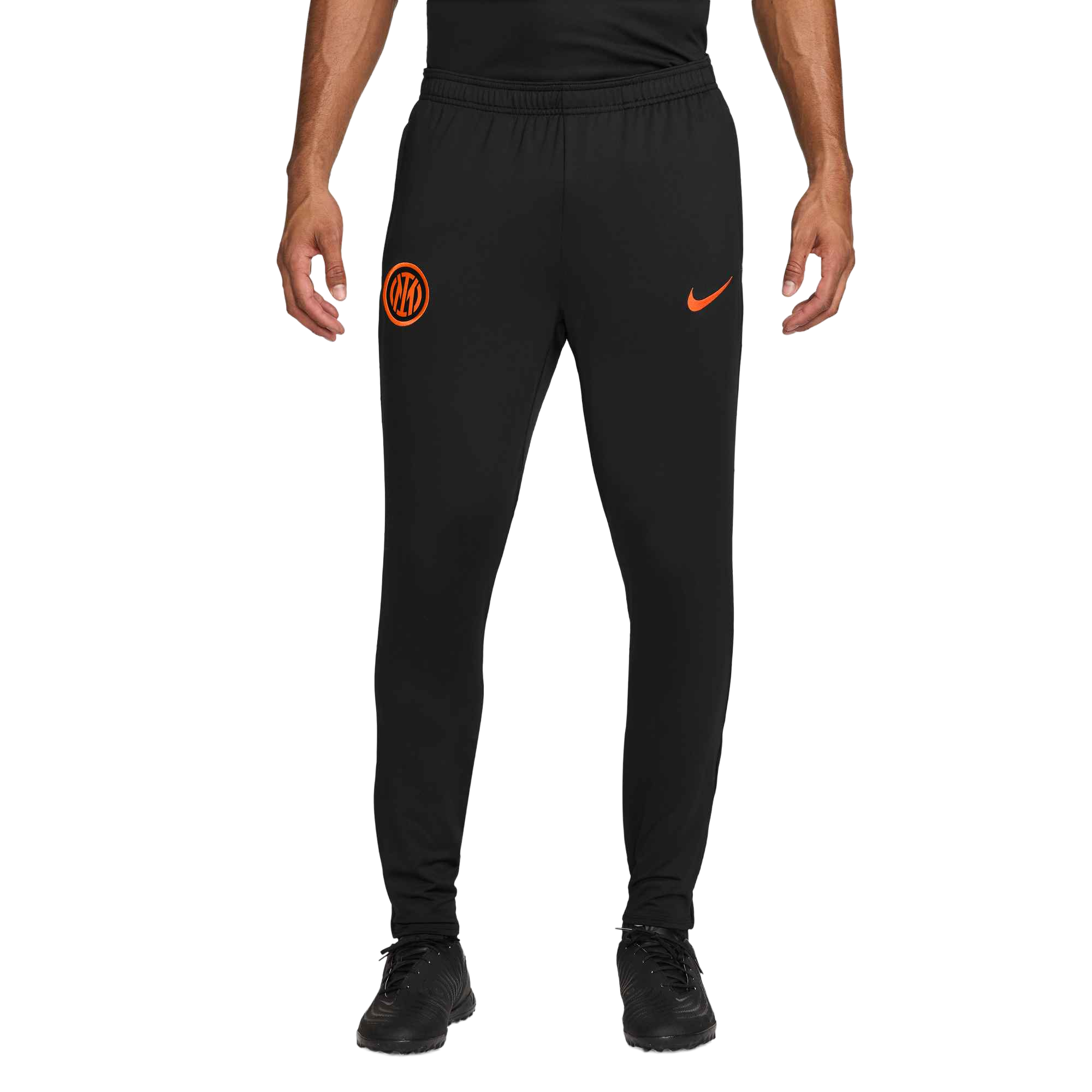 Front of zip tote bag with white canvas, black canvas straps and handle, and black zipper pulls.