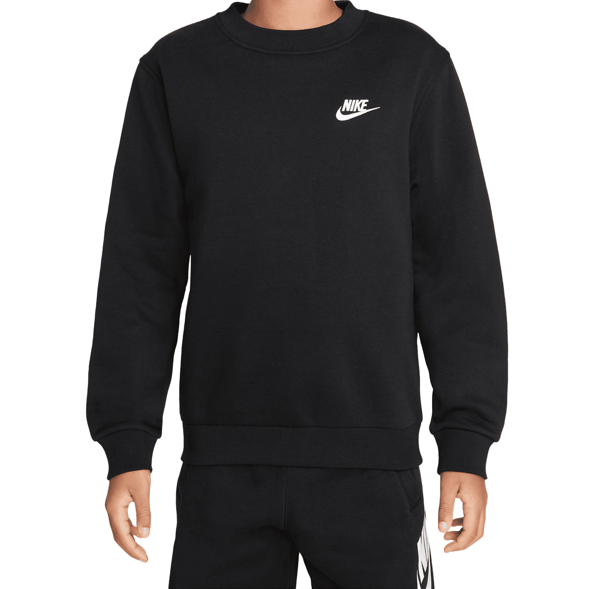 Front of zip tote bag with white canvas, black canvas straps and handle, and black zipper pulls.