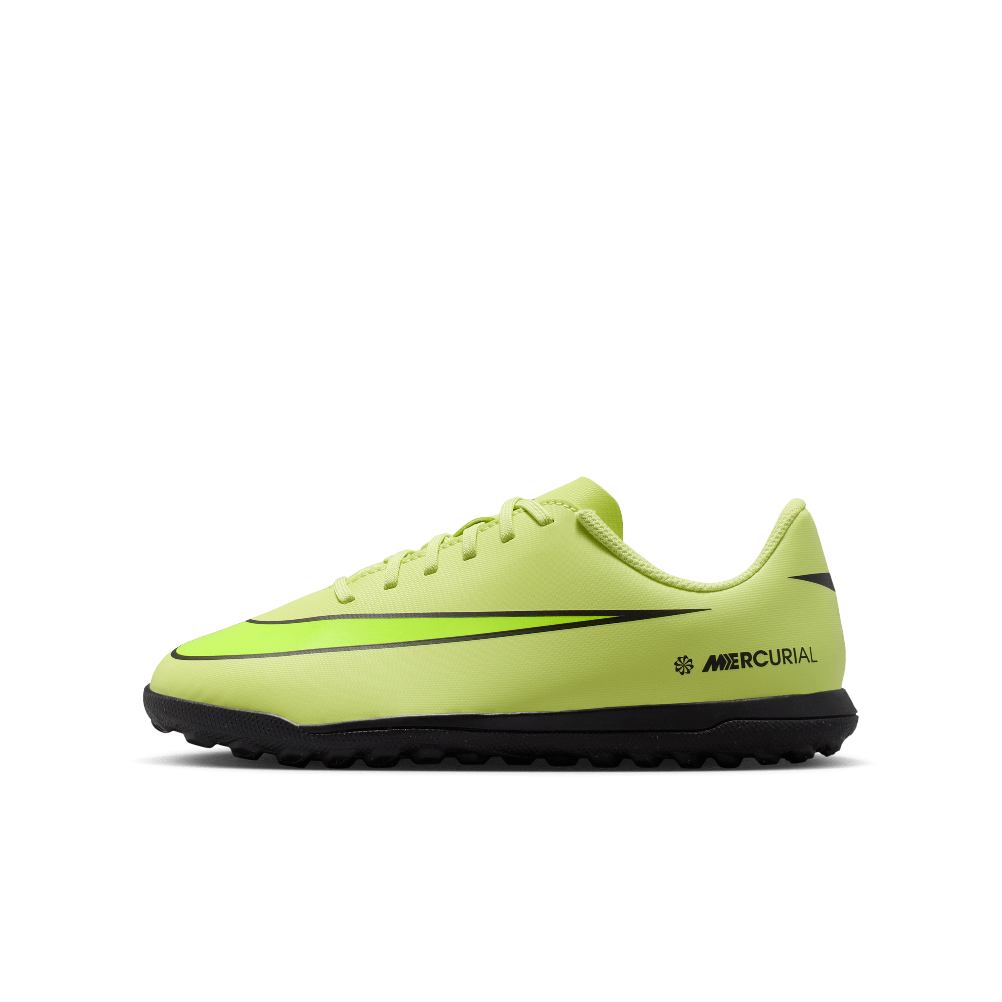 Mercurial Vapor 16 Club TF műfüves focicipő, gyerekméret, lime zöld