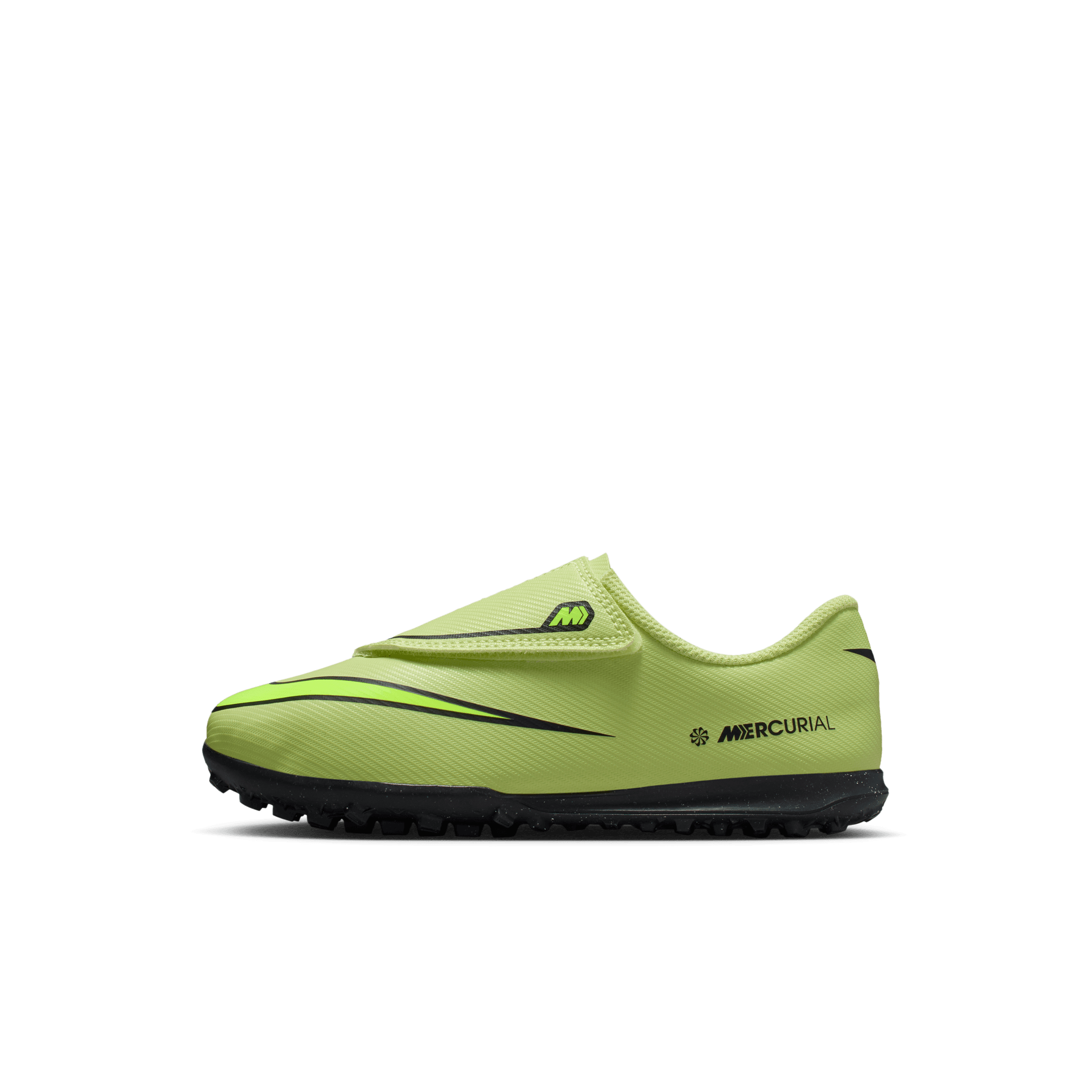 Mercurial Vapor 16 Club TF műfüves focicipő, kisgyerek méret, lime zöld