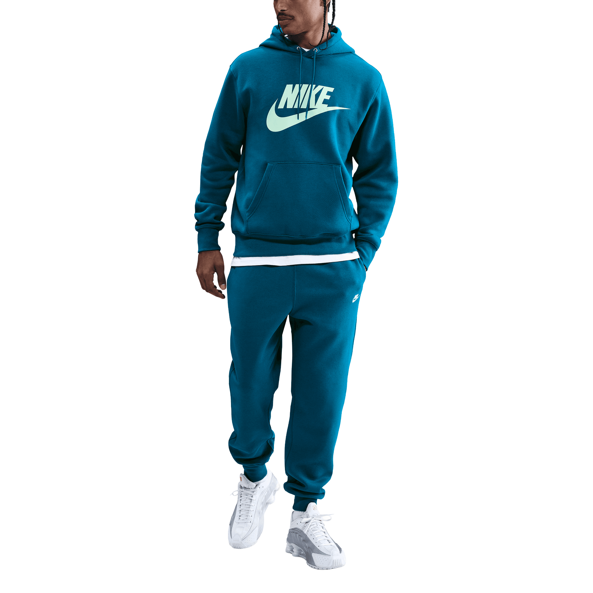 Front of zip tote bag with white canvas, black canvas straps and handle, and black zipper pulls.