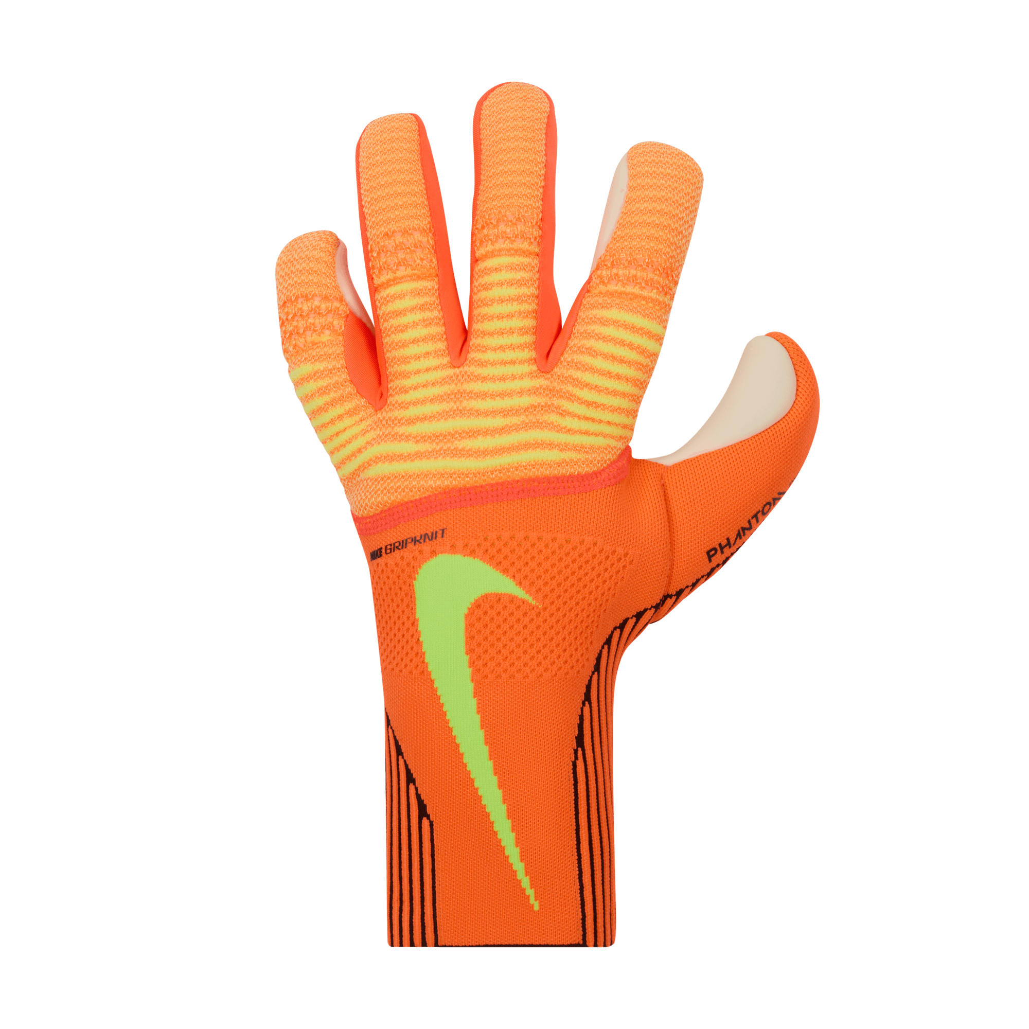 Front of zip tote bag with white canvas, black canvas straps and handle, and black zipper pulls.