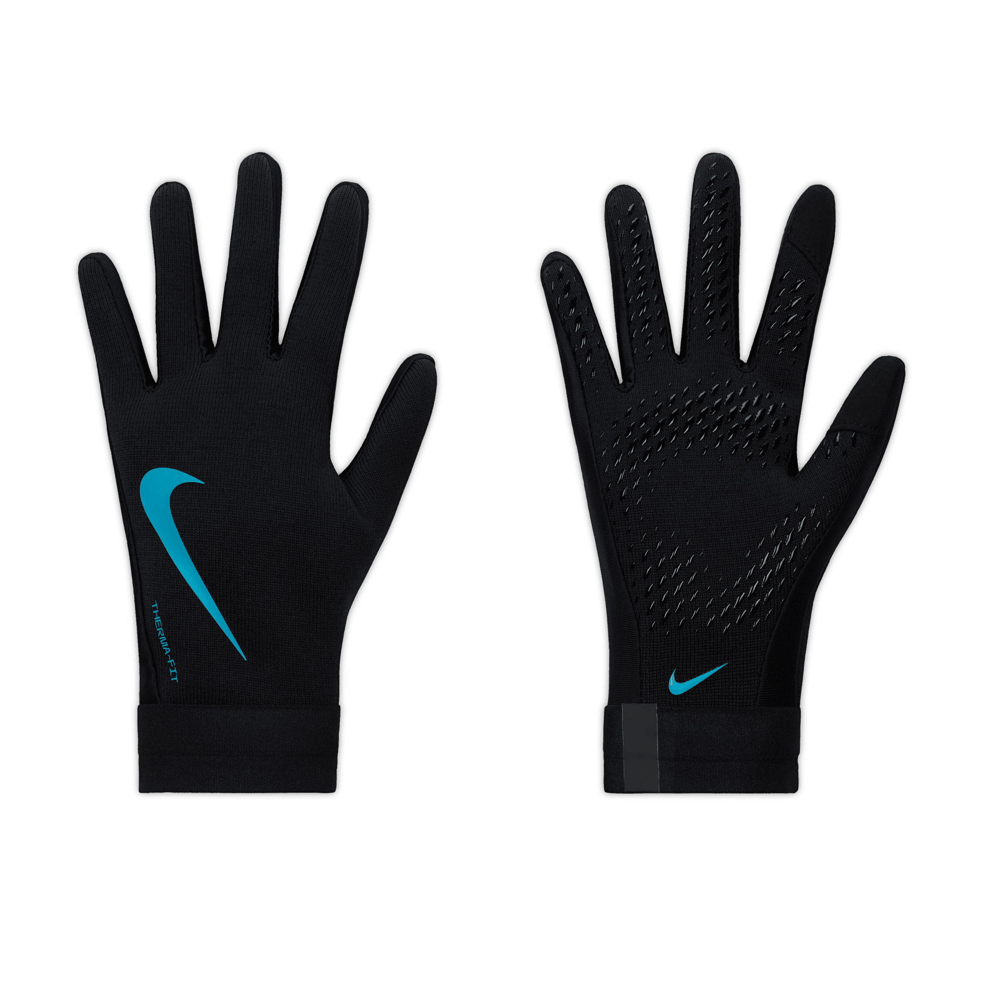 Front of zip tote bag with white canvas, black canvas straps and handle, and black zipper pulls.