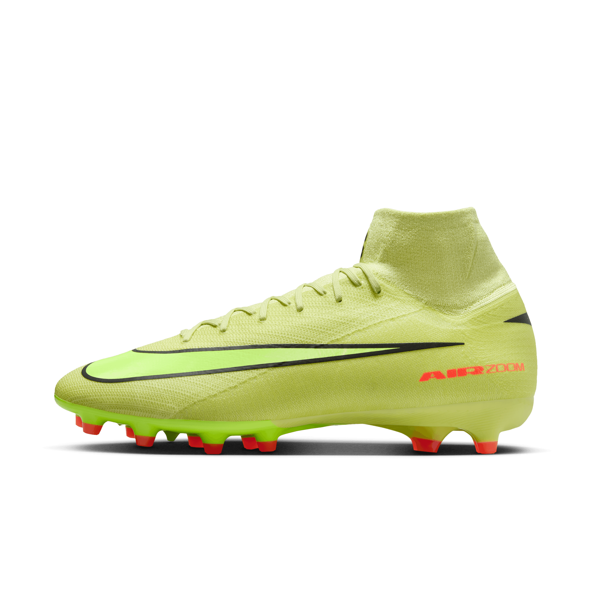 Mercurial Superfly 10 Pro AG-Pro műfüves focicipő, lime zöld