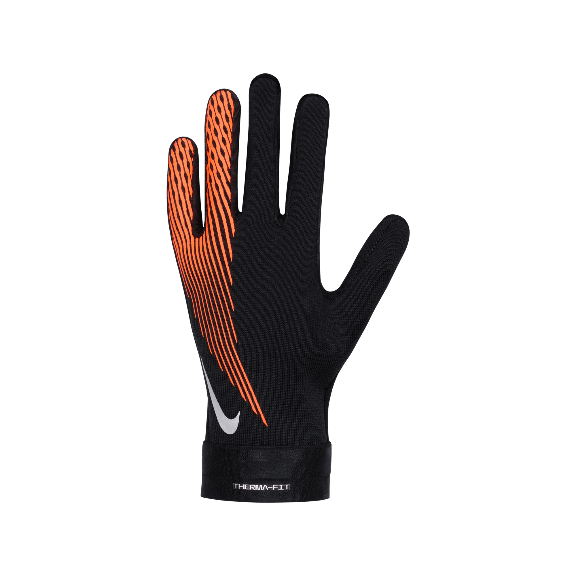 Front of zip tote bag with white canvas, black canvas straps and handle, and black zipper pulls.