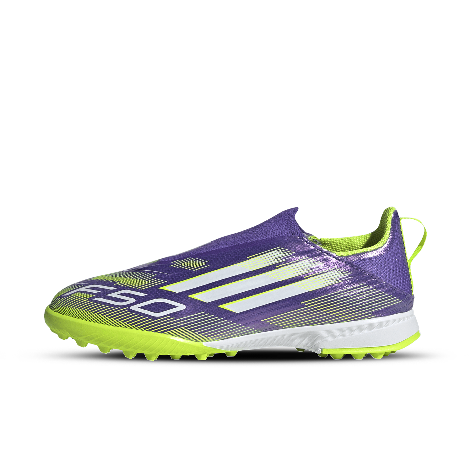 F50 League LL TF műfüves focicipő, gyerekméret, lila