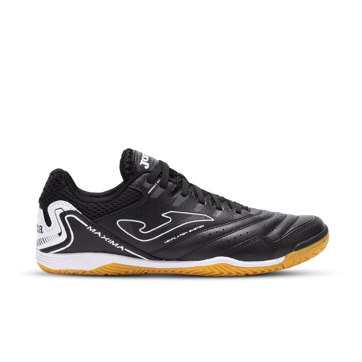 Front of zip tote bag with white canvas, black canvas straps and handle, and black zipper pulls.