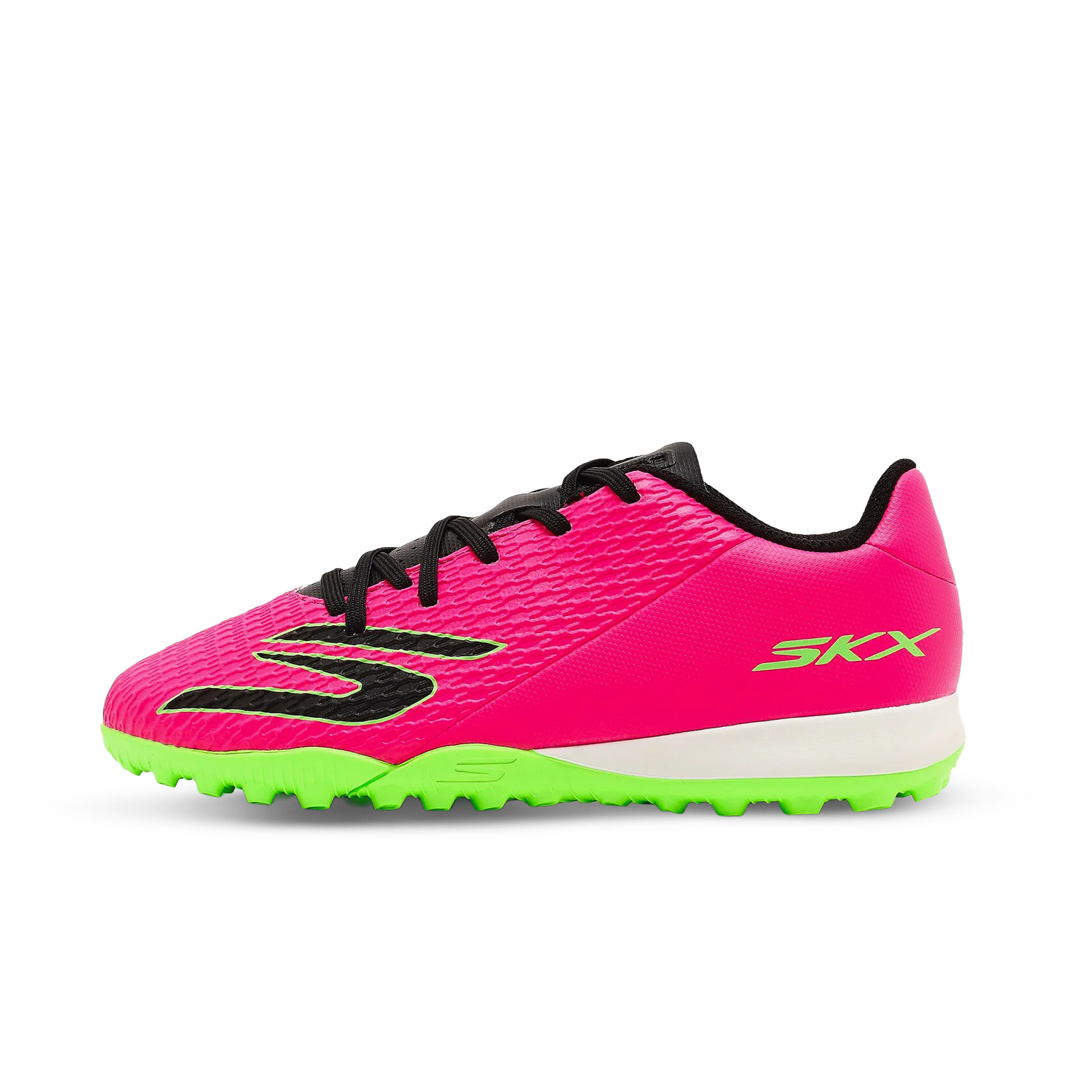 Front of zip tote bag with white canvas, black canvas straps and handle, and black zipper pulls.