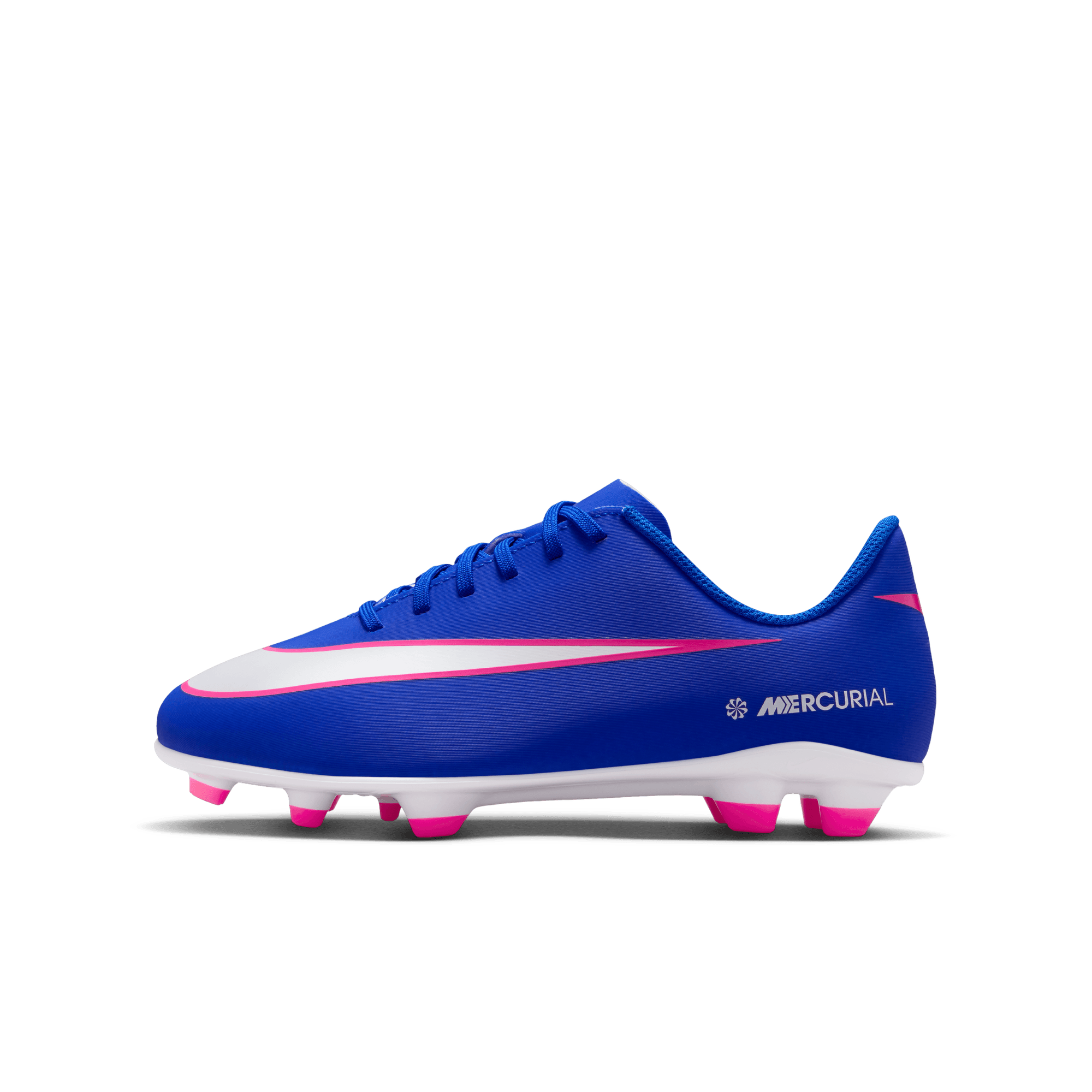 Mercurial Vapor 16 club FG stoplis focicipő, gyerekméret, királykék
